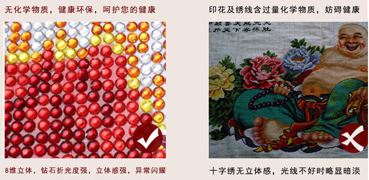 青苇 钻石画 十字钻绣 喜庆 心心相印（婚礼版）X-8021 71CM*45CM