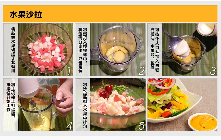 苏泊尔（SUPOR）榨汁机料理机搅拌机SJ609C-300