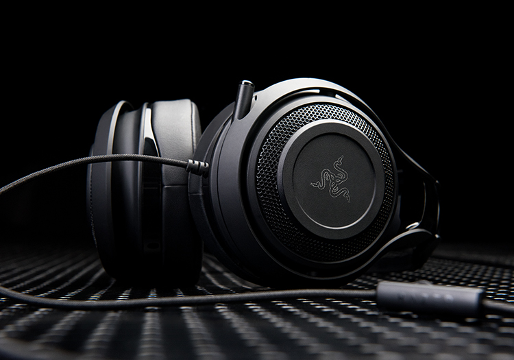 雷蛇(Razer)战神7.1绿色限量版 游戏耳麦 电竞