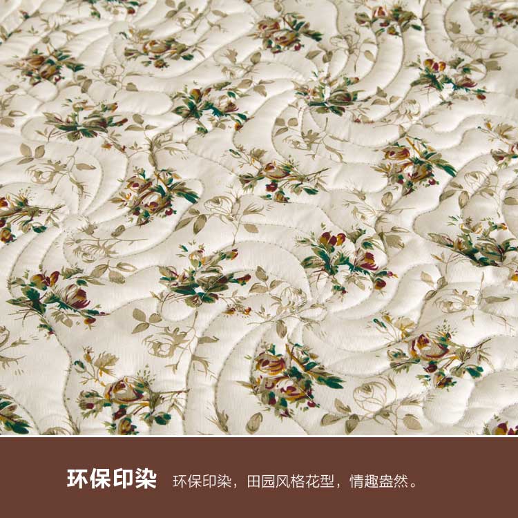 好伴侣 磨毛印花椅垫38*40 花丛寻芳