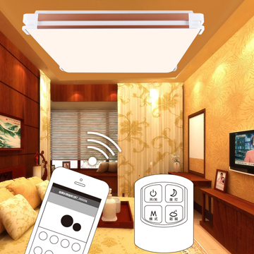 
                                        朗美科Lightmates WiFi操控 智能LED吸顶灯 LC1015 24W高亮 京东微联APP控制                