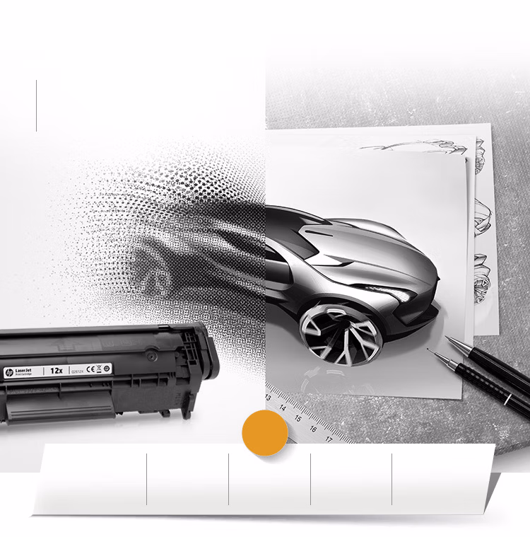 惠普原装12X大容量黑色硒鼓