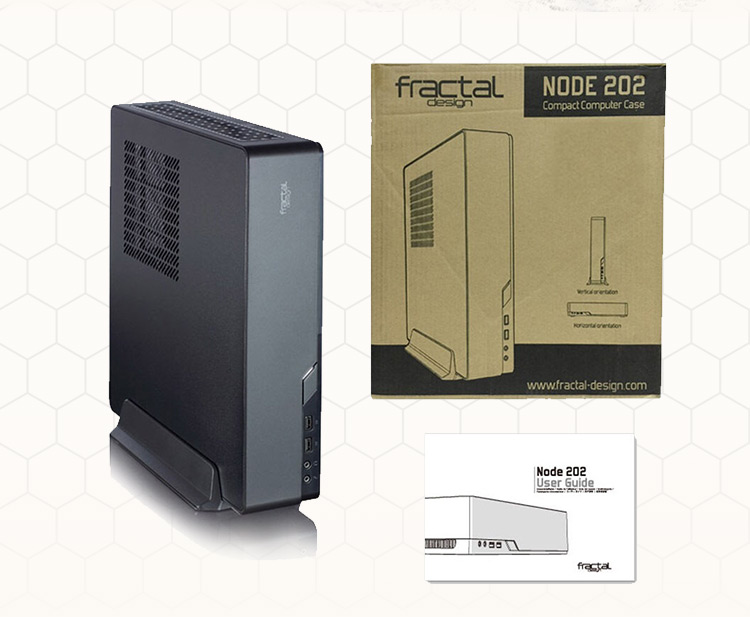 分形工艺(fractal design)node 202 slim机箱 立卧