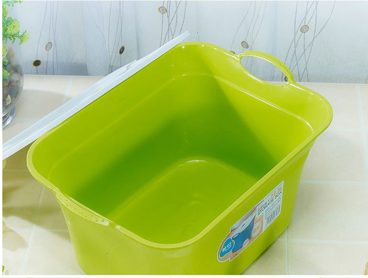 【京东超市】茶花 塑料整理箱 修身收纳箱 22.5L 28571K
