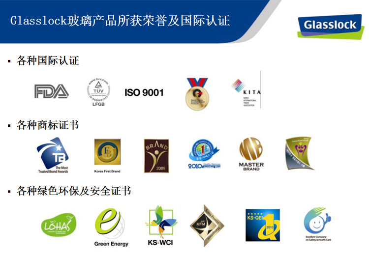 三光云彩glasslock韩国进口钢化玻璃饭盒微波炉碗保鲜盒密封便当盒 三件套/GL532