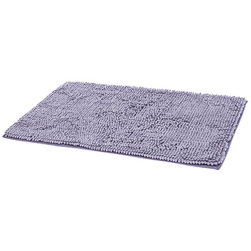 素雅特 加厚雪尼尔防滑吸水地垫 50*80cm 1018-004 灰色
