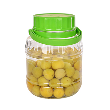 
                                        
                                                                                紫丁香 彩香大容量玻璃泡菜罐储物罐5L SG42500                