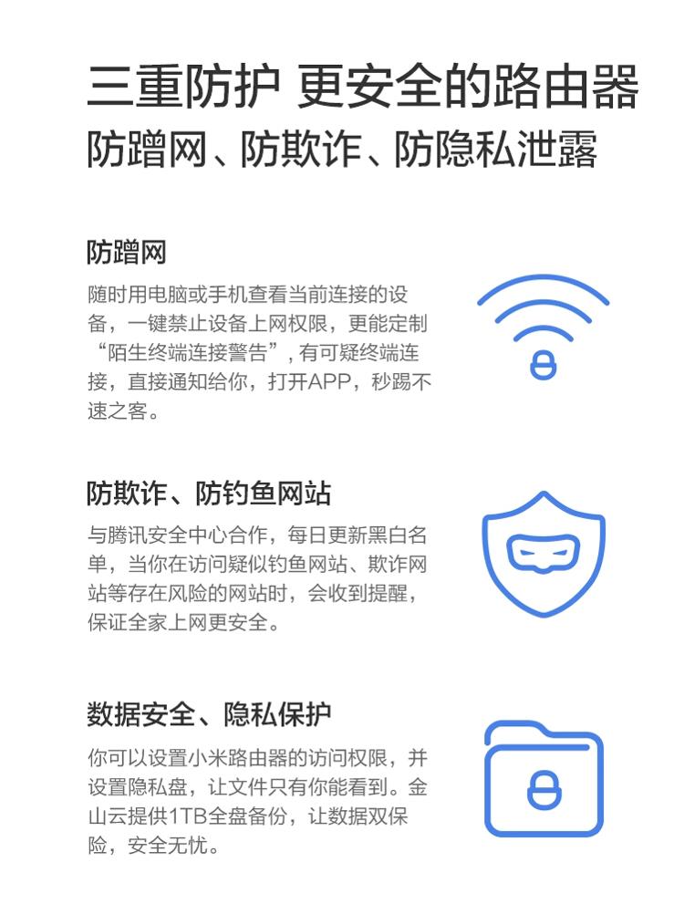 小米（MI）小米路由器 双频AC智能路由器，内置1TB大硬盘