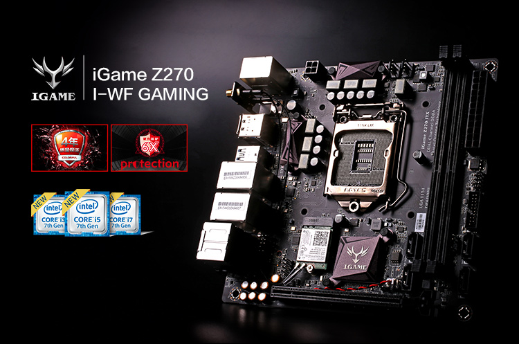 七彩虹(colorful) igame z270i-wf gaming 游戏主板