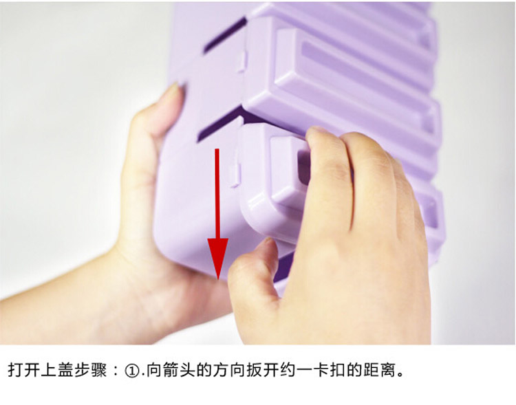 青苇 创意巧克力收线盒插座盒集线器 大容量 颜色随机