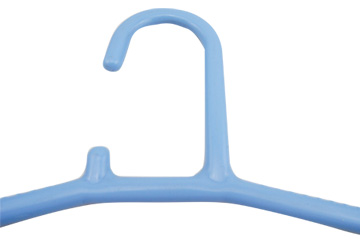 日益新（Ryixin）衣架塑料实心晾衣架 多功能防滑衣架(肩负40CM) 5只装  RYX-01002 颜色随机
