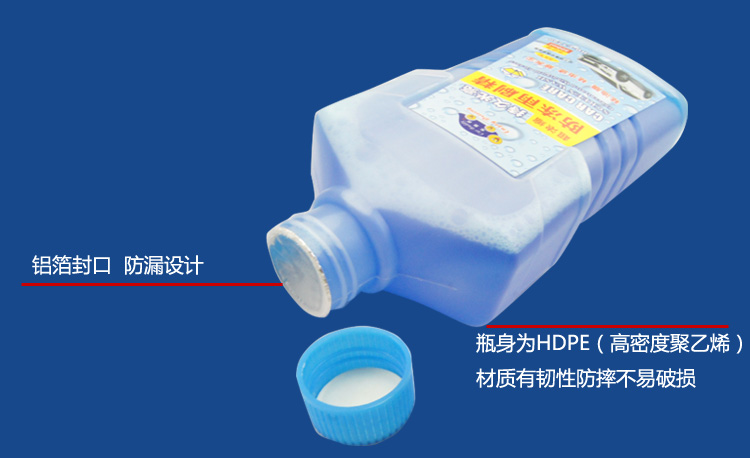 车旅伴（Car Buddy）HQ-C1291 防冻玻璃水 挡风玻璃清洁剂 500ml 6瓶装 -55℃以上环境使用