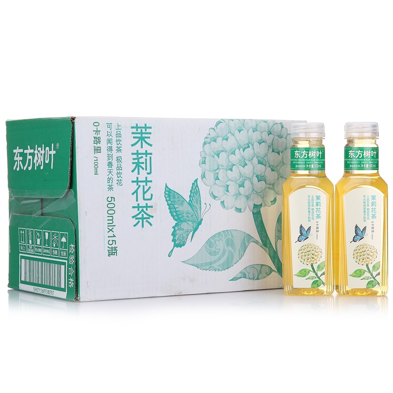 农夫山泉 东方树叶茉莉花茶500ml*15瓶 整箱