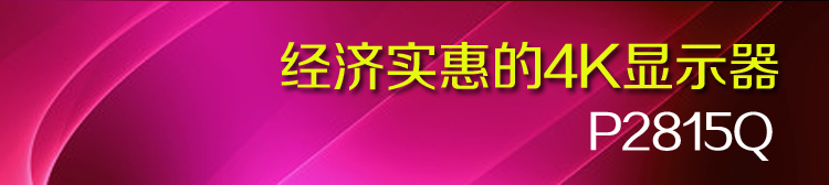 戴尔（DELL） 专业级P2815Q 28英寸16:9宽屏 LED背光4K液晶显示器