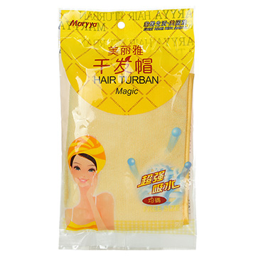 美丽雅 细纤维干发帽 快干帽干发巾护发巾 HC017887