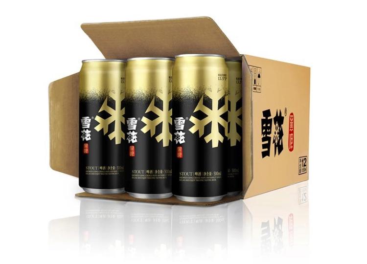 【京东超市】雪花啤酒(Snowbeer)黑啤500ml*