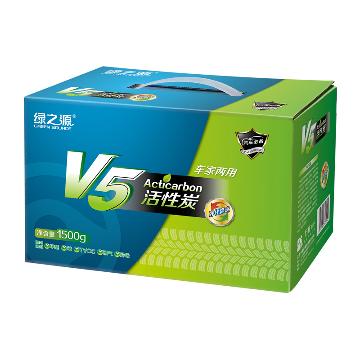 绿之源 V5净化除味车家两用活性炭1500g 新房室内装修除味碳包去甲醛 家居除味剂