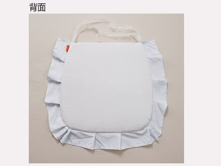 蔻姿（cozzylife）加厚布艺 印花椅坐垫 暮蓝 (2入) 42cm*43cm