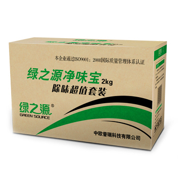 绿之源 净味宝除味剂活性炭 室内装修去甲醛清除剂家居除甲醛超值装2000g