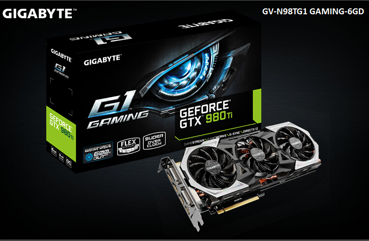 技嘉(gigabyte gv-n98tg1 gaming gtx980ti 显卡