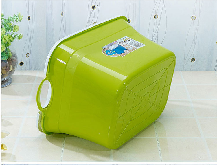 【京东超市】茶花 塑料整理箱 修身收纳箱 22.5L 28571K