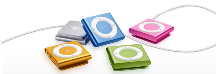 行货Apple苹果iPod shuffle 2G MC584CH/A MP3播放器 269元包邮