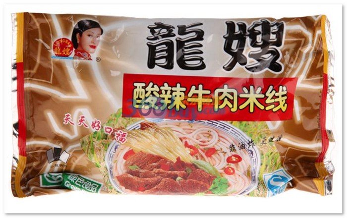 龙嫂酸辣牛肉米线整箱装100克*24袋