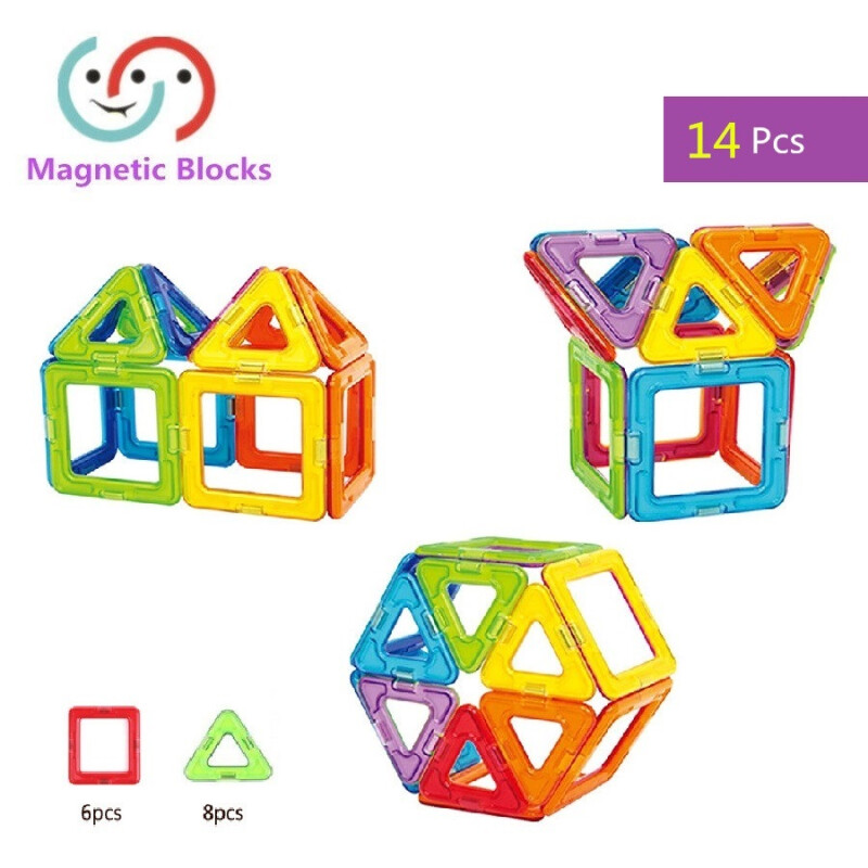 Intelligent Magnetic Construction Set for Brain Development 3D DIY ...