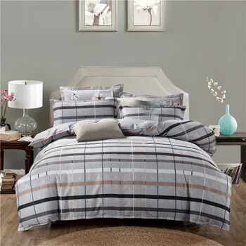 Set Katil Bilik Tidur All Three Pieces 70 Percent Crystal Princess Home Textile Single Piece Quilt Cover Thickening Sleeve Soft Comfort Double Person Activity