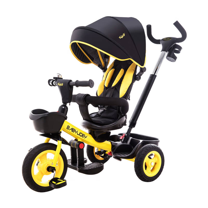 babyjoey双向坐躺儿童三轮车