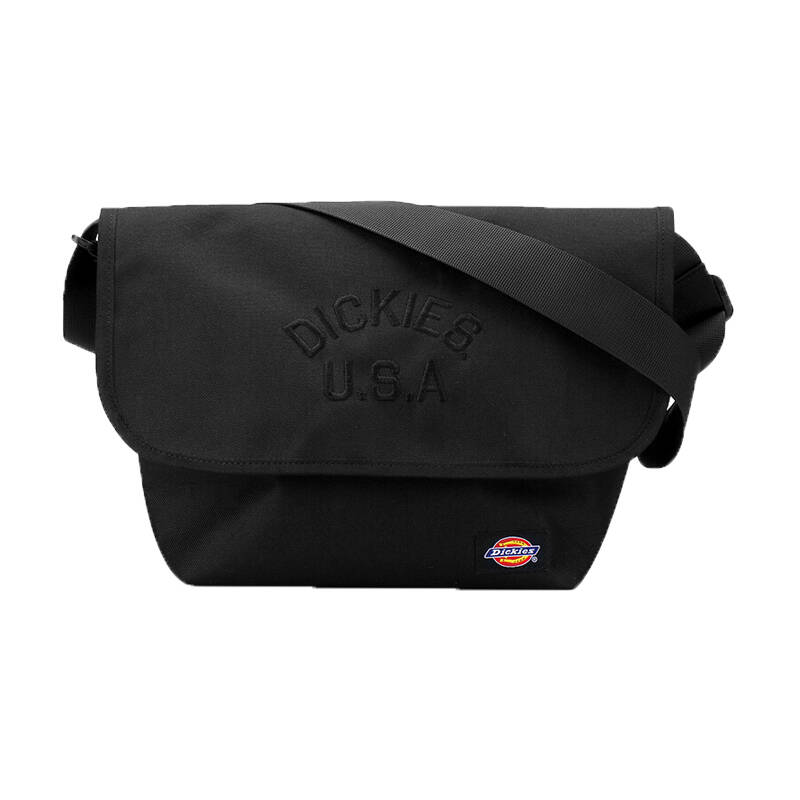 dickies翻盖刺绣斜挎包图片