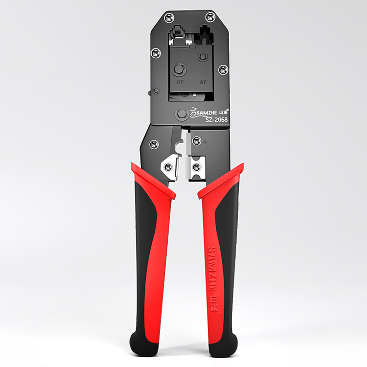 山泽三合一功能网线电话钳