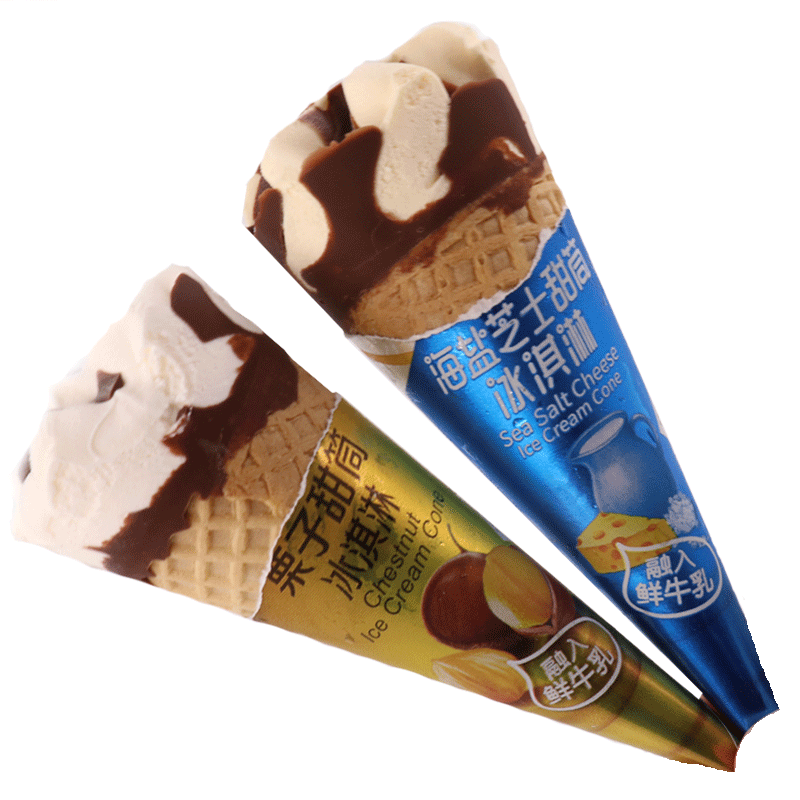 燕塘丝滑醇香甜筒冰淇淋图片