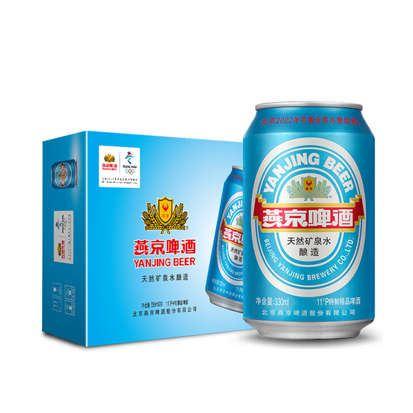 燕京气泡细腻啤酒图片