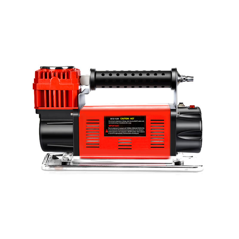 厦成双缸大功率车载充气泵图片