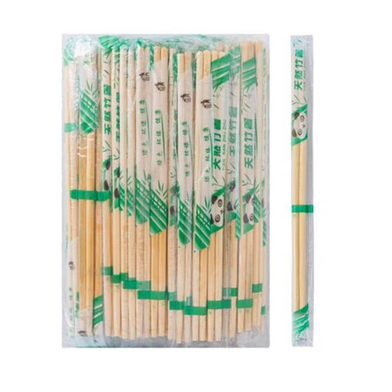 特美居独立包装竹制一次性筷子图片