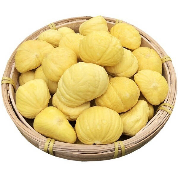 熊俩好新鲜饱满生板栗仁图片