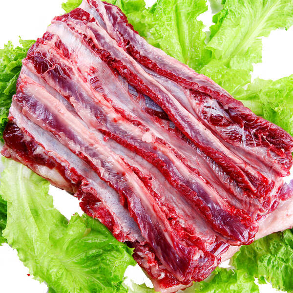 黑驴王子新鲜美味驴肋条肉图片