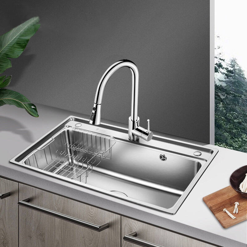 华帝304不锈钢加厚水槽