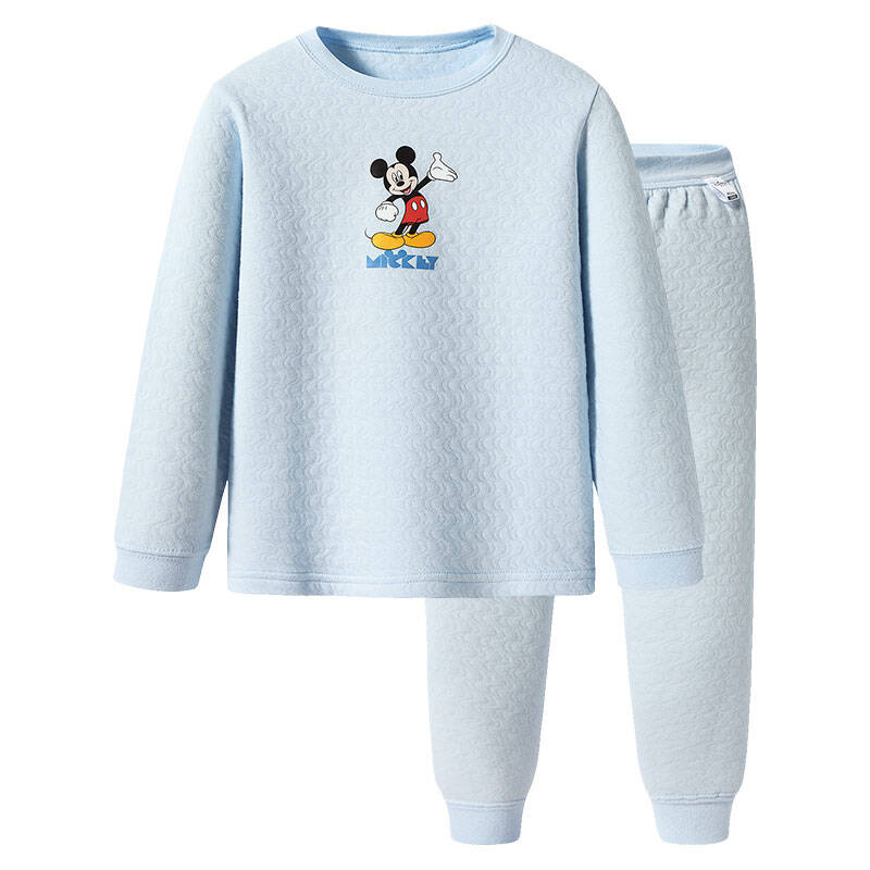 迪士尼 三层结构 儿童保暖内衣