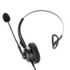 

YAY VE30D-MV Call Center Operator Binaural Headset Telephone Headset Adjustable Volume Size and Mute Function