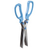 

(COMIX) 197mm multi - purpose security shredding scissors / scissors blue office stationery B2741