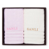 

【Jingdong Supermarket】 Sanli Pure Cotton Sai Luo Spinning Towel Exquisite High Gift Gift Box Double Strap Handbag Love If Xia Hua-Ⅱ Light Yellow + Light Brown