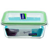 

【Jingdong Supermarket】 Sanguang Cloud glasslock Korea imported tempered glass lunch box microwave oven bowl fresh box sealed lunch box MCRT-098 / 980ml