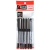 

Genvana G-0013 straight-type signature pen 0.5 bullet - black (6 packs