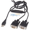 

Special-purpose Z-TEK ZE537 USB20 to 2 RS232 interface conversion line 15 meters