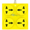

Ai Wo IO fun-mini LMPS140-3 4 position master socket 3 meters yellow