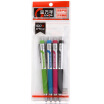 

Genvana G-2252 4 Automatic pencil 05MM Elite 2B iron clip 4 colors 4 packs