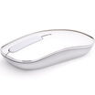 

Dostyle MD209 24G wireless fashion mirror mouse bright silver mirror version
