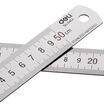 

Deli 8464 stainless steel ruler scale 50cm